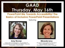 IGNIS Intro 2019 PowerPoint Me Towards Accessibility! The Basics of Inclusive PowerPoint Presentations - Amy Rovner and Mirand Levy 051619